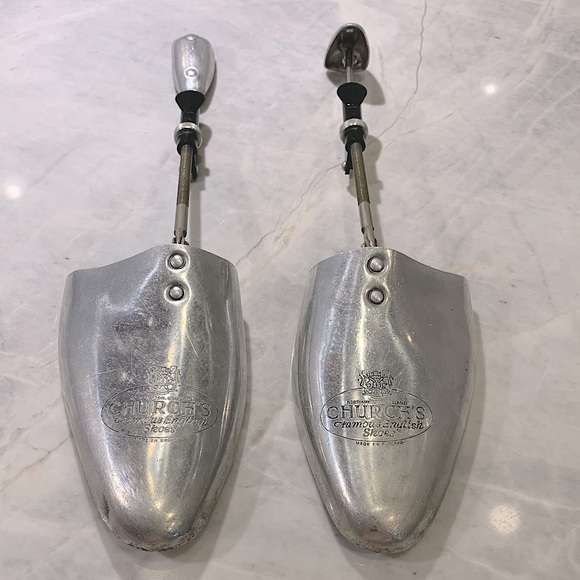 Vintage Church’s silver metal shoe forms size 12 - Picture 4 of 8